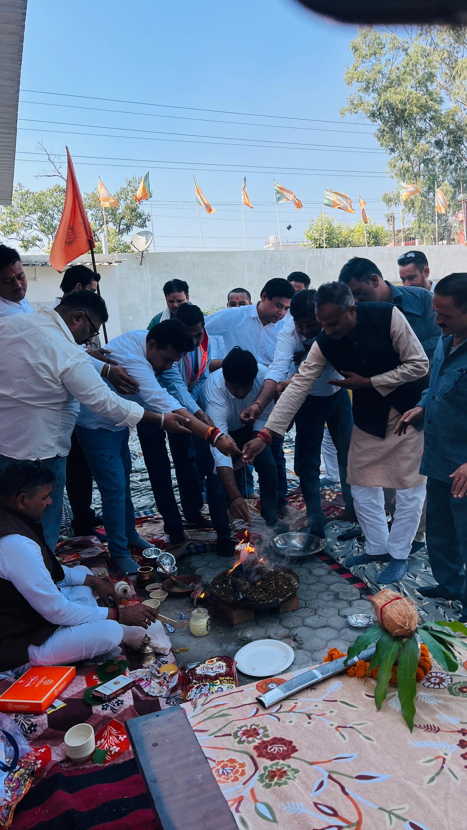 भवानी सेना द्वारा वार्ड 12 में निःशुल्क स्वास्थ्य जांच शिविर